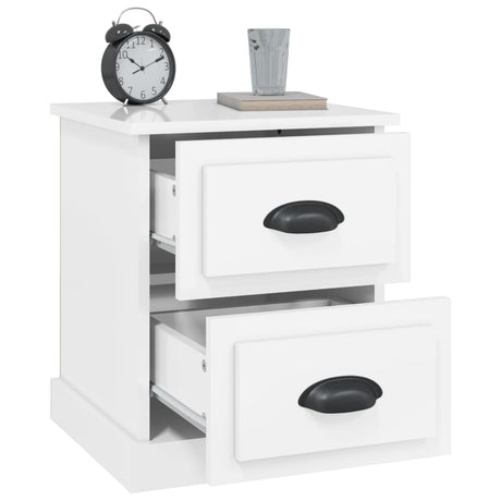 Bedside Cabinet 39X39X47.5 Cm Engineered Wood