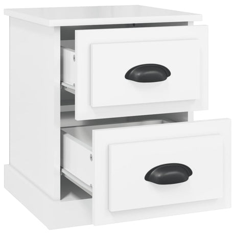 Bedside Cabinet 39X39X47.5 Cm Engineered Wood