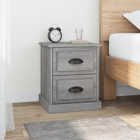 Bedside Cabinet 39X39X47.5 Cm Engineered Wood