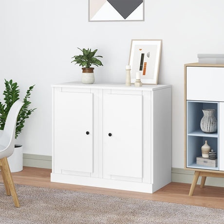 Sideboards 2 Pcs 37.5X35.5X67.5 Cm Engineered Wood
