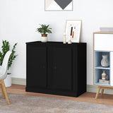 Sideboards 2 Pcs 37.5X35.5X67.5 Cm Engineered Wood