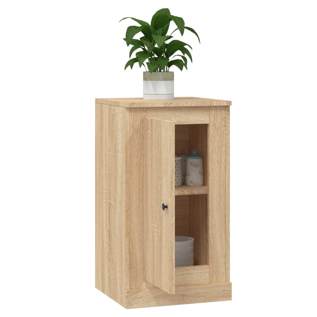 Sideboards 2 Pcs 37.5X35.5X67.5 Cm Engineered Wood