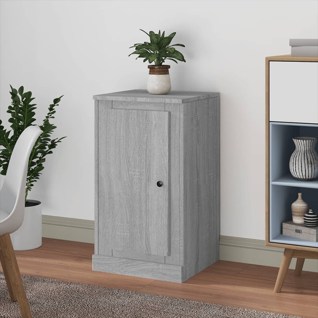 Sideboards 2 Pcs 37.5X35.5X67.5 Cm Engineered Wood