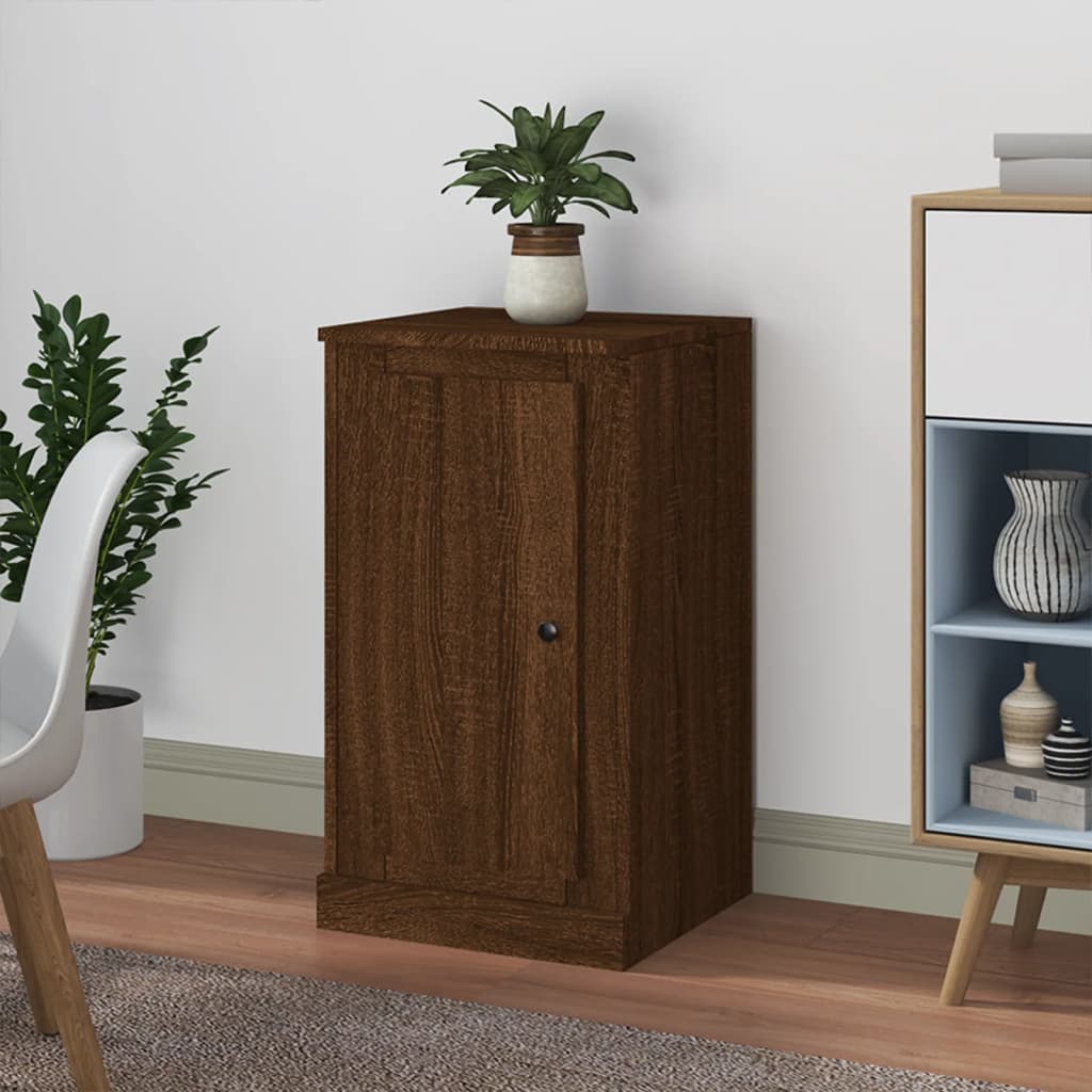 Sideboards 2 Pcs 37.5X35.5X67.5 Cm Engineered Wood