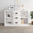 Sideboard 104.5X35.5X67.5 Cm Engineered Wood