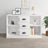 Sideboard 104.5X35.5X67.5 Cm Engineered Wood