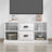 Tv Cabinet 99.5X35.5X48 Cm Engineered Wood