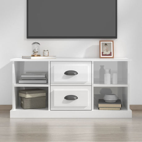 Tv Cabinet 99.5X35.5X48 Cm Engineered Wood