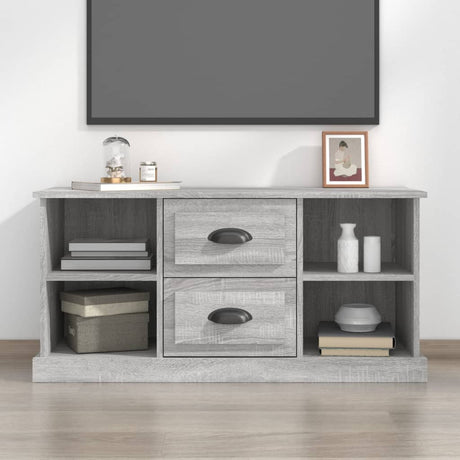 Tv Cabinet 99.5X35.5X48 Cm Engineered Wood