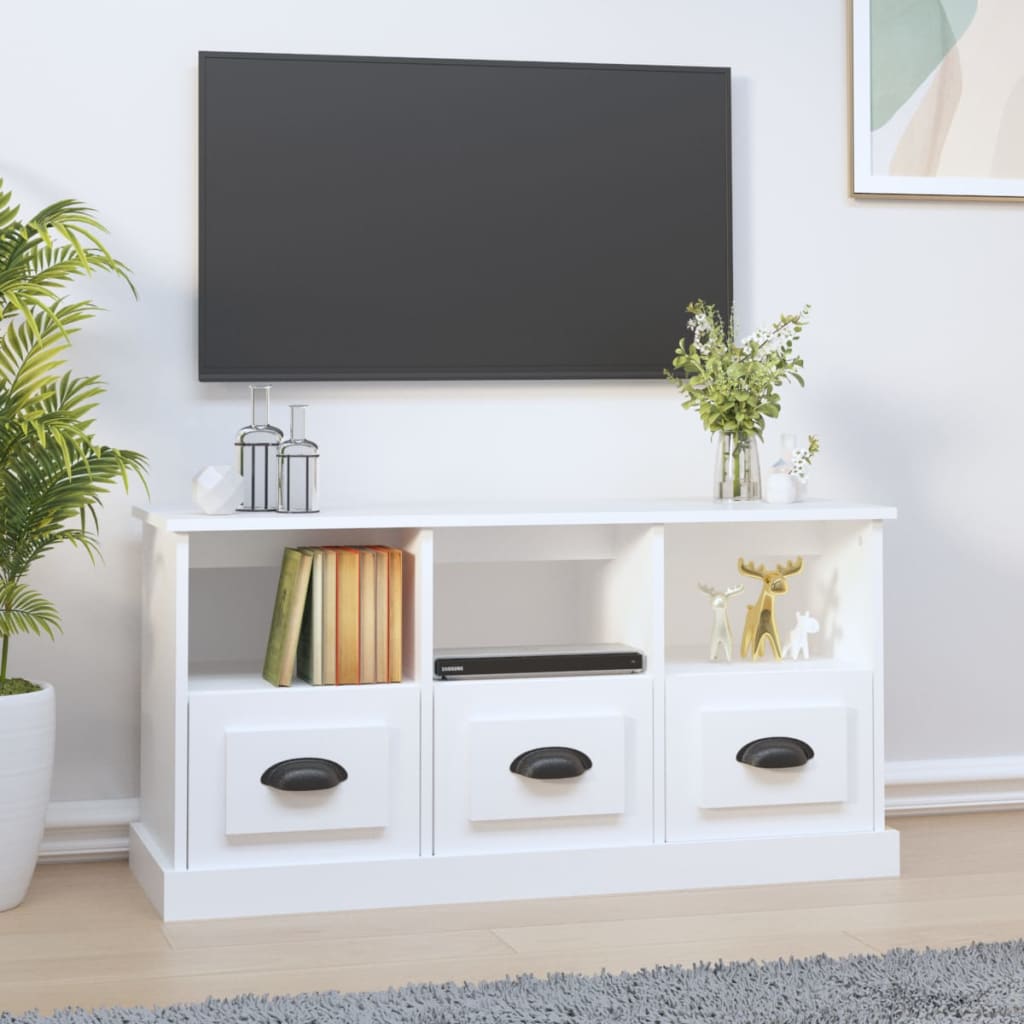 Tv Cabinet 100X35X50 Cm Engineered Wood