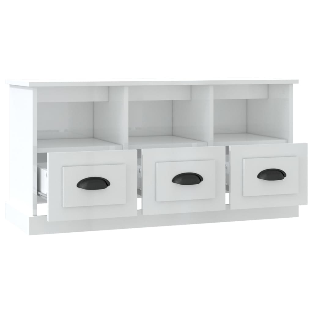 Tv Cabinet 100X35X50 Cm Engineered Wood