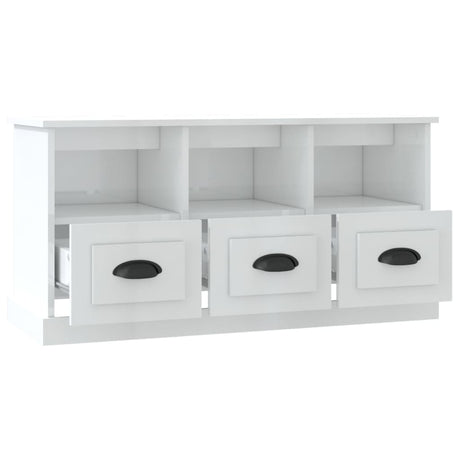 Tv Cabinet 100X35X50 Cm Engineered Wood