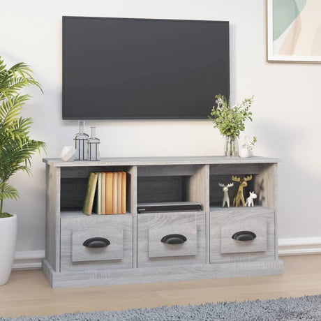 Tv Cabinet 100X35X50 Cm Engineered Wood