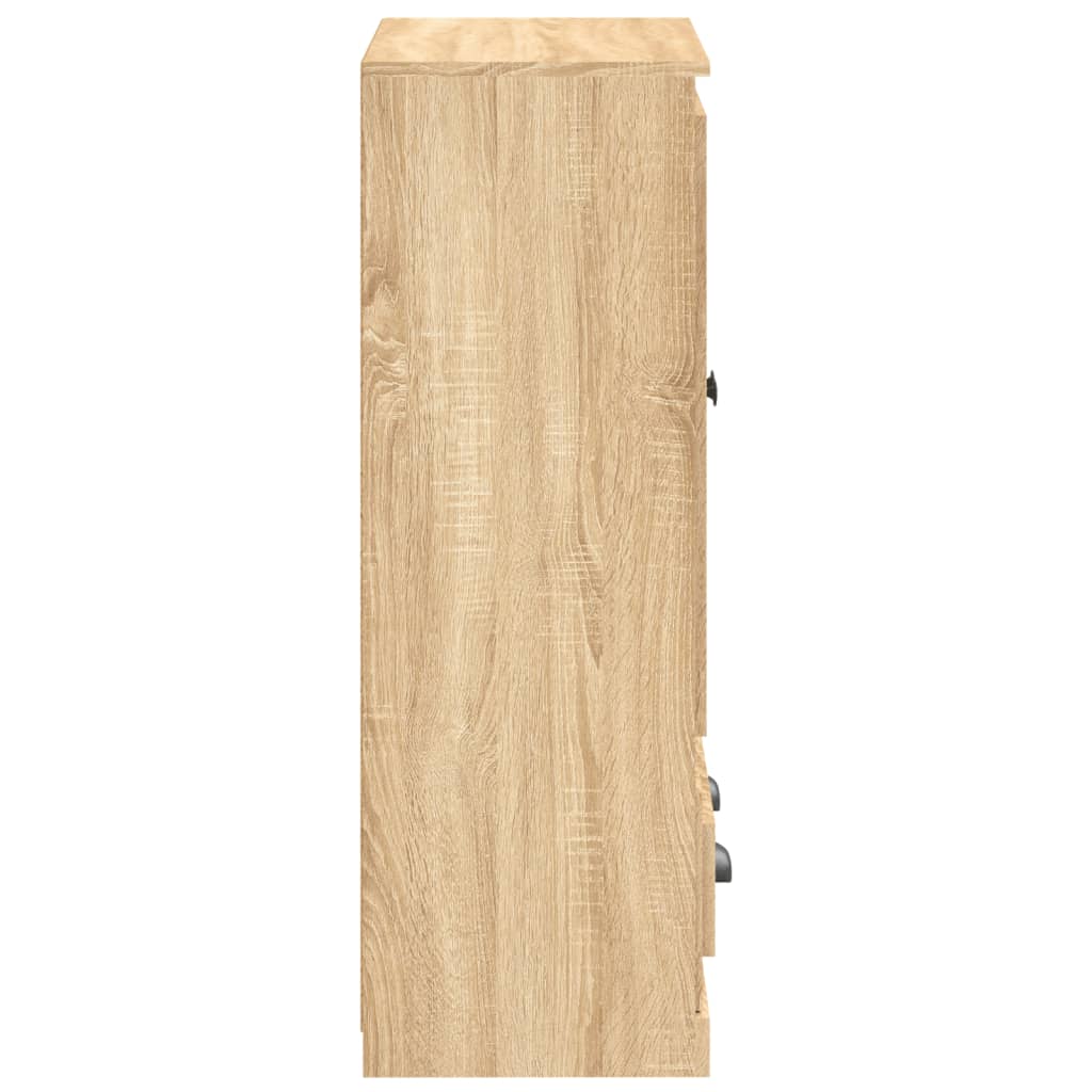 Highboard 60X35.5X103.5 Cm Engineered Wood