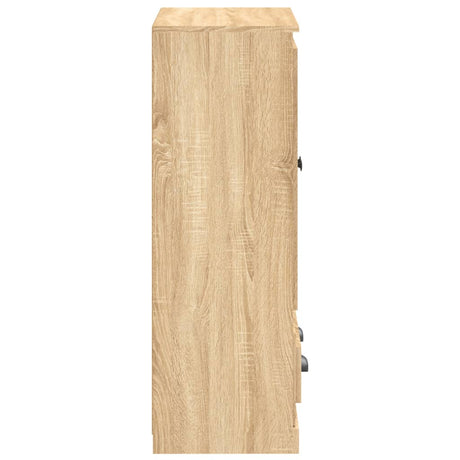 Highboard 60X35.5X103.5 Cm Engineered Wood