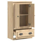 Highboard 60X35.5X103.5 Cm Engineered Wood