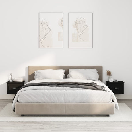 Wall-Mounted Bedside Cabinet 41.5X36X28Cm