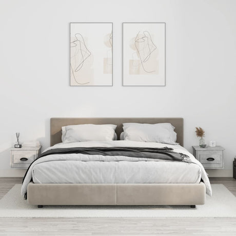 Wall-Mounted Bedside Cabinet 41.5X36X28Cm