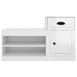 Shoe Cabinet 100X42X60 Cm Engineered Wood