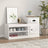 Shoe Cabinet 100X42X60 Cm Engineered Wood