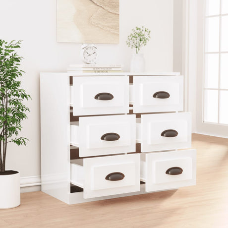 Sideboard 70X35.5X67.5 Cm Engineered Wood