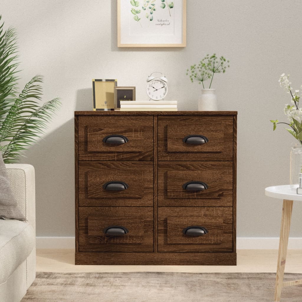 Sideboard 70X35.5X67.5 Cm Engineered Wood
