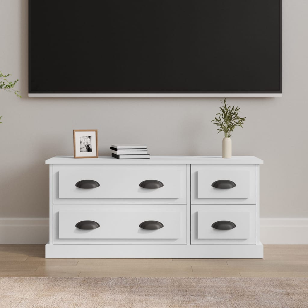 Tv Cabinet 100X35.5X45 Cm Engineered Wood
