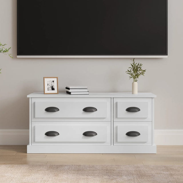 Tv Cabinet 100X35.5X45 Cm Engineered Wood