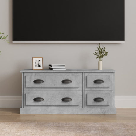 Tv Cabinet 100X35.5X45 Cm Engineered Wood