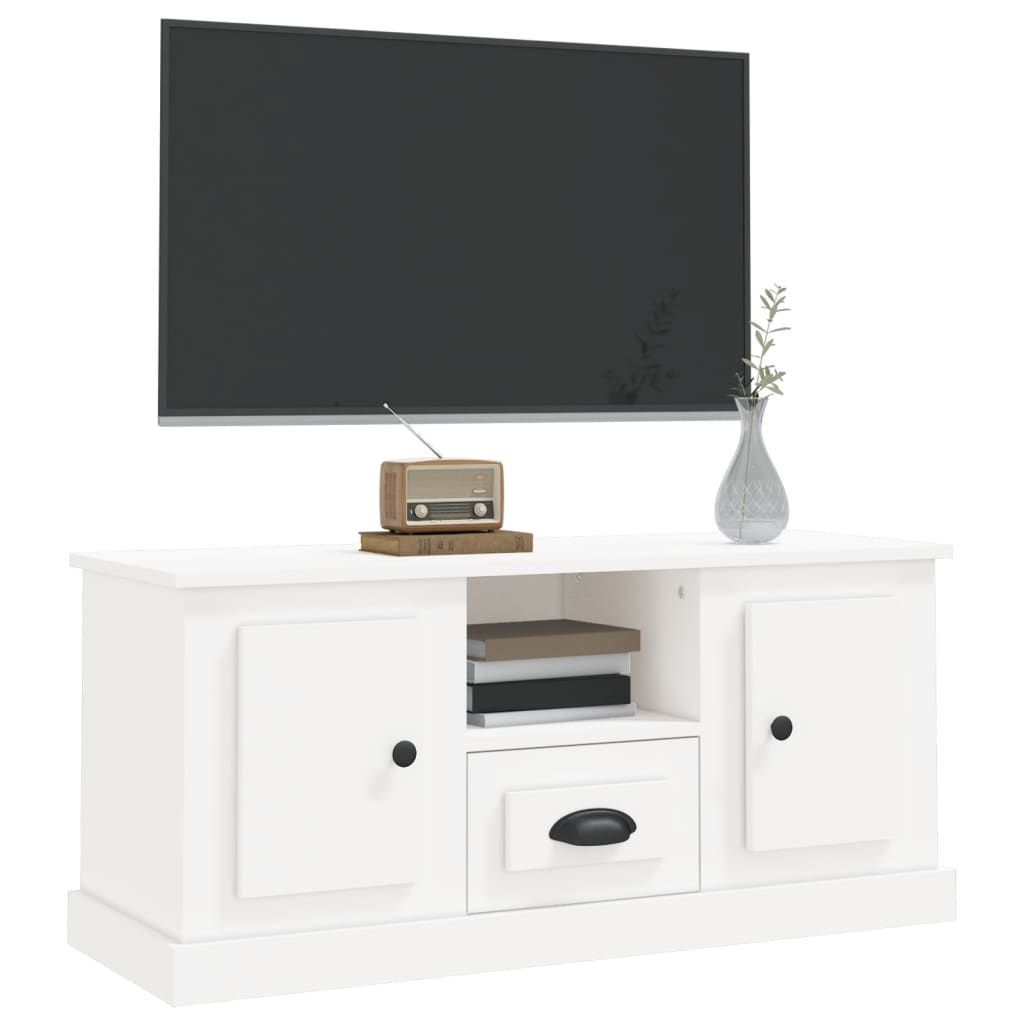 Tv Cabinet 100X35.5X45 Cm Engineered Wood