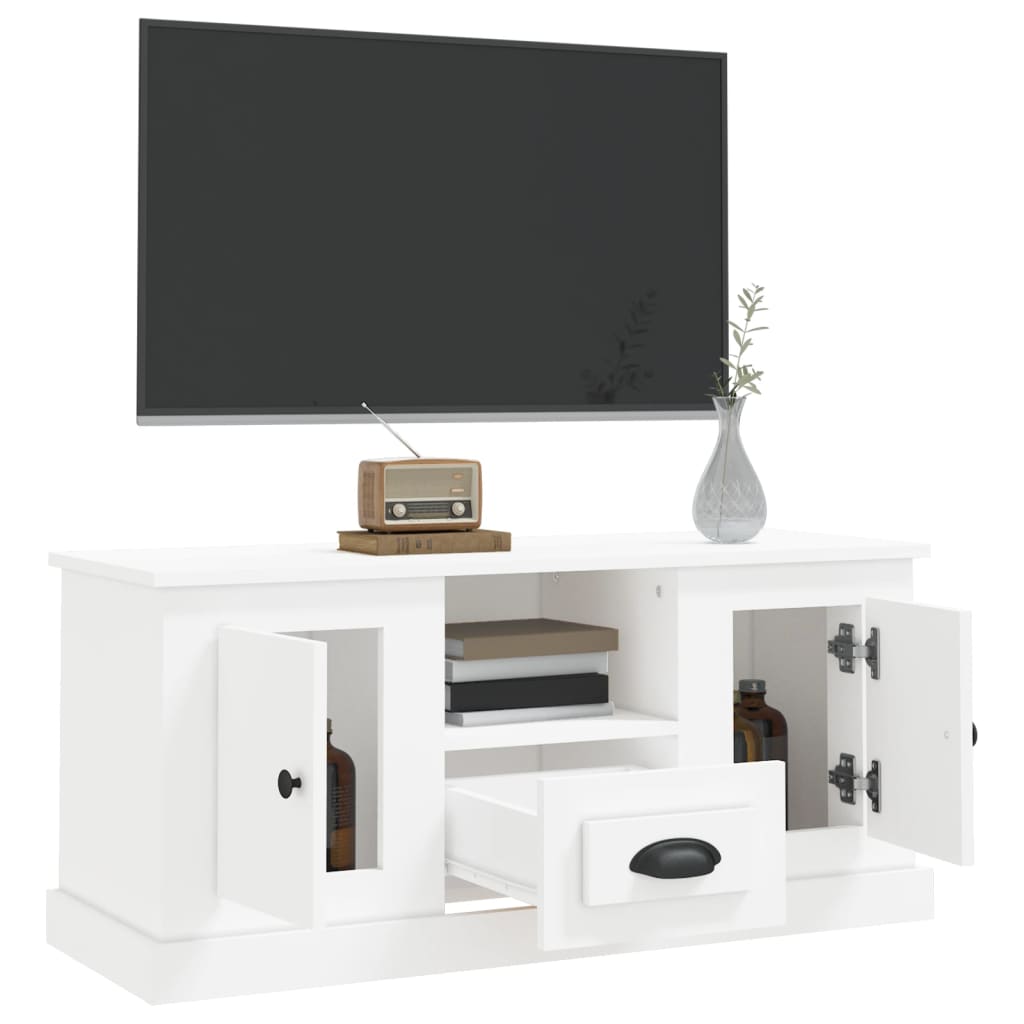 Tv Cabinet 100X35.5X45 Cm Engineered Wood