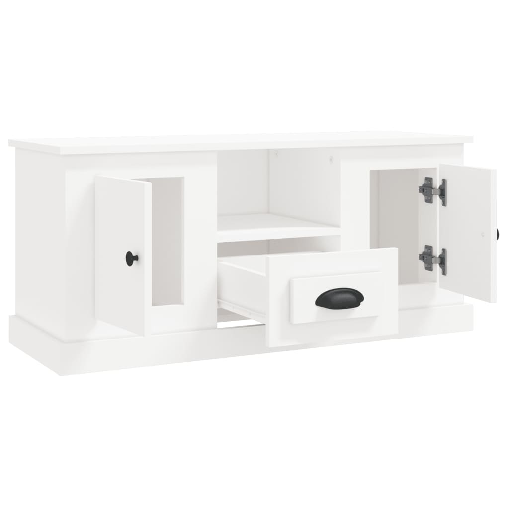 Tv Cabinet 100X35.5X45 Cm Engineered Wood