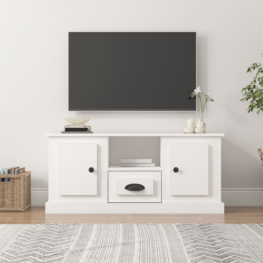 Tv Cabinet 100X35.5X45 Cm Engineered Wood