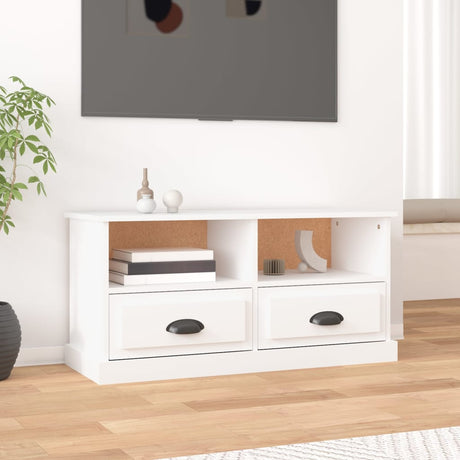 Tv Cabinet 93X35.5X45 Cm Engineered Wood