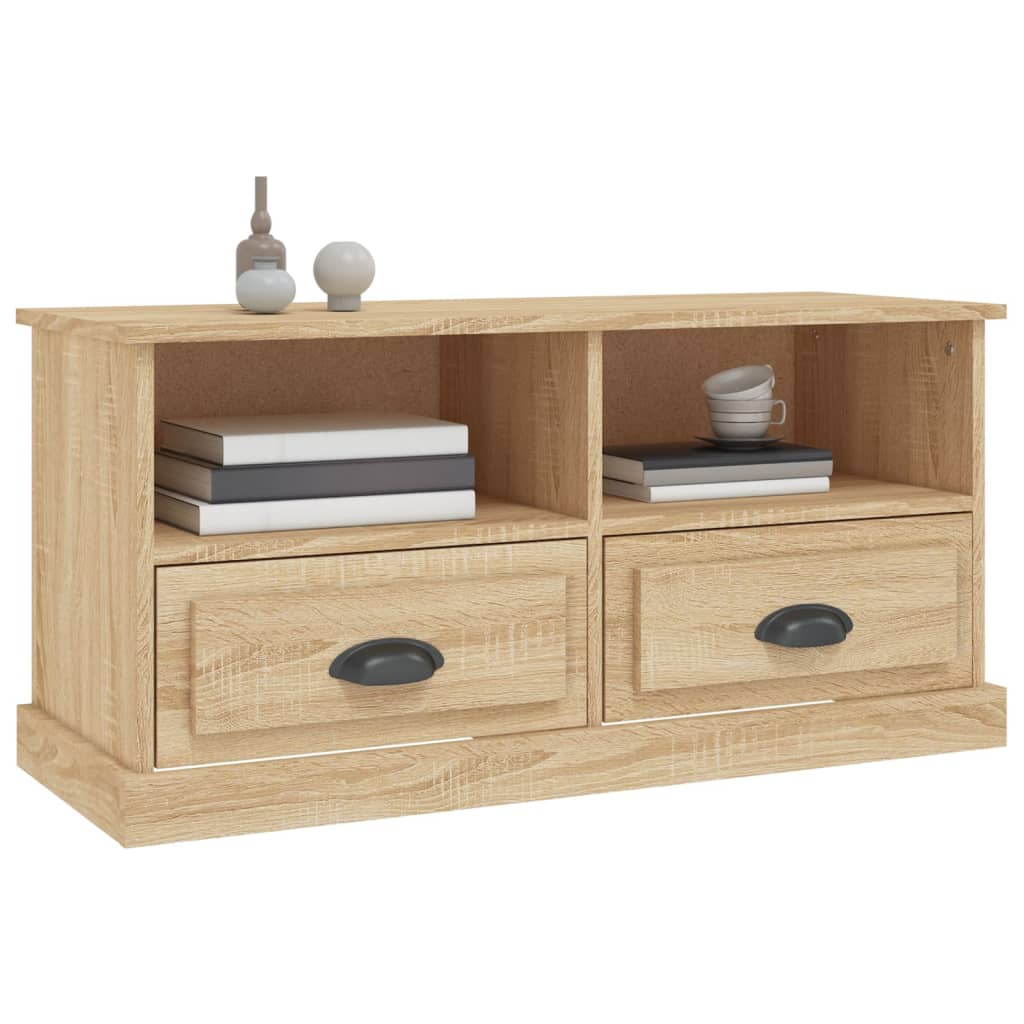 Tv Cabinet 93X35.5X45 Cm Engineered Wood