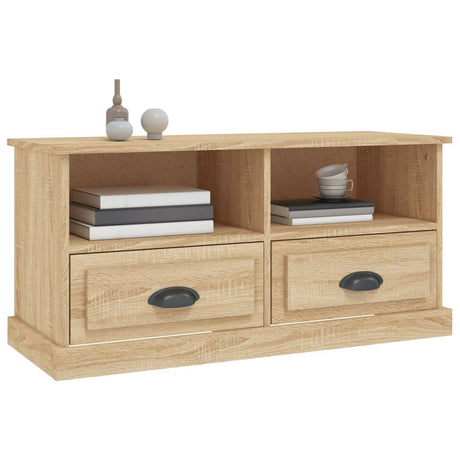 Tv Cabinet 93X35.5X45 Cm Engineered Wood