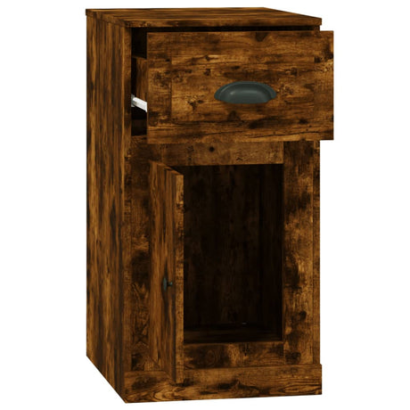 Side Cabinet With Drawer 40X50X75 Cm Engineered Wood