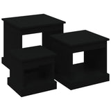 Coffee Tables 3 Pcs Engineered Wood
