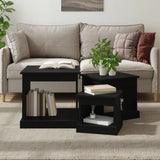 Coffee Tables 3 Pcs Engineered Wood