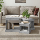 Coffee Tables 3 Pcs Engineered Wood