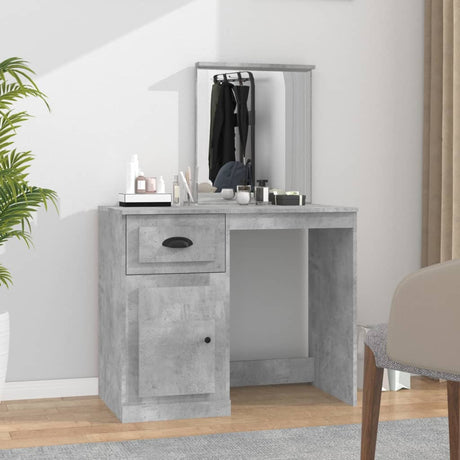 Dressing Table 90X50X132.5 Cm Engineered Wood