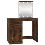 Dressing Table 90X50X132.5 Cm Engineered Wood