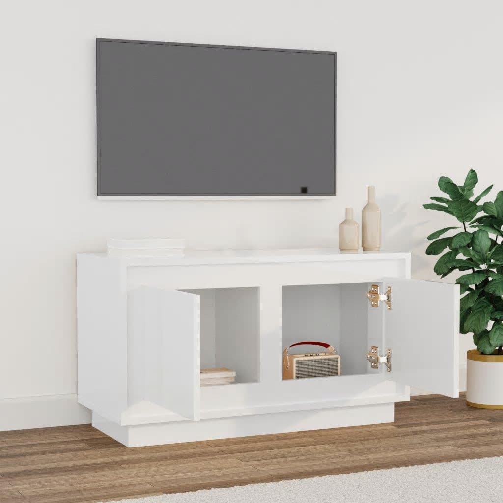 Tv Cabinet 80X35X45 Cm Engineered Wood