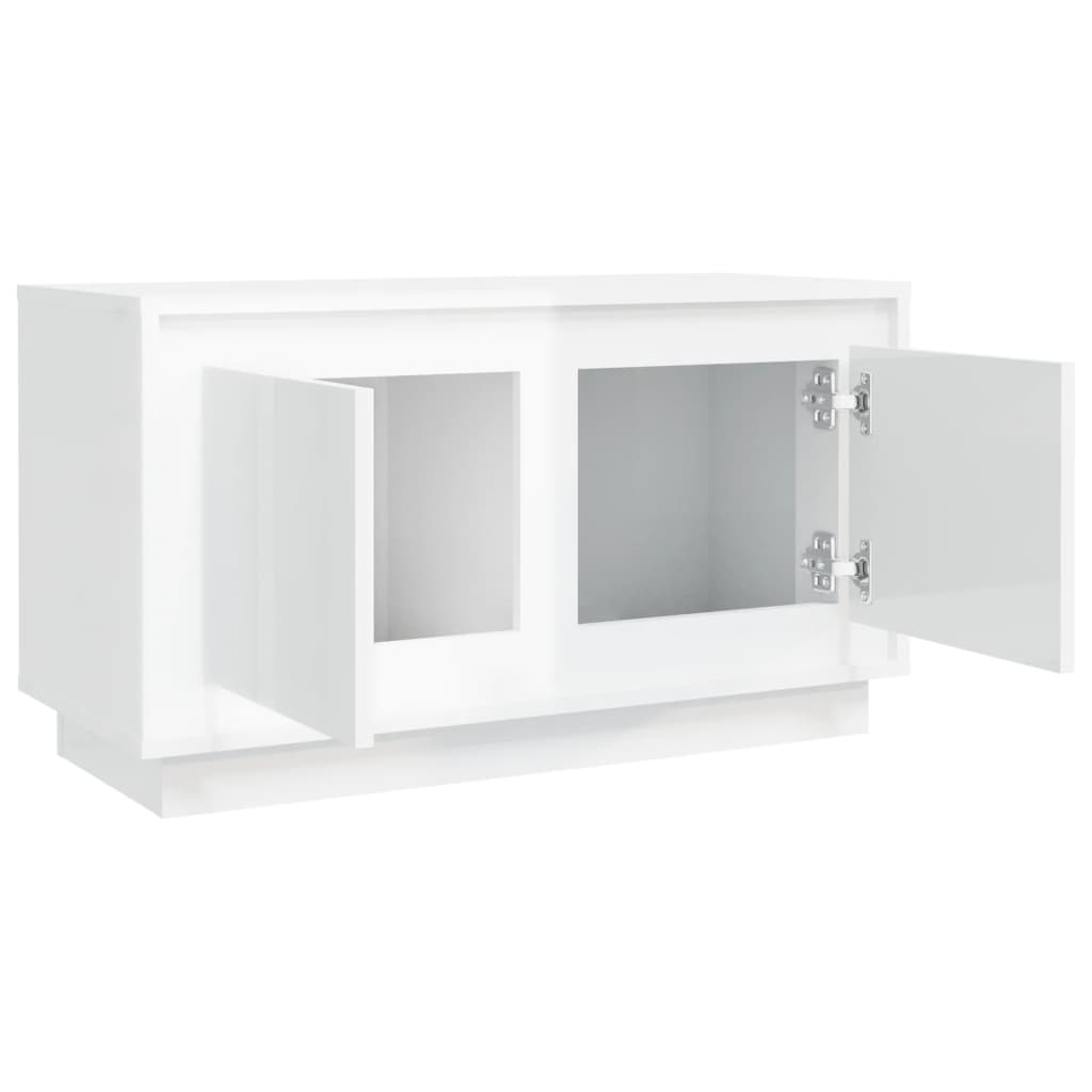 Tv Cabinet 80X35X45 Cm Engineered Wood