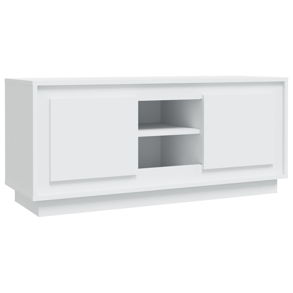 Tv Cabinet 102X35X45 Cm Engineered Wood