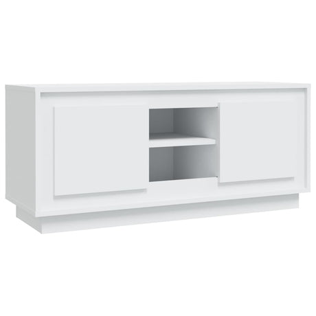 Tv Cabinet 102X35X45 Cm Engineered Wood