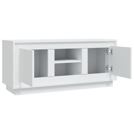Tv Cabinet 102X35X45 Cm Engineered Wood