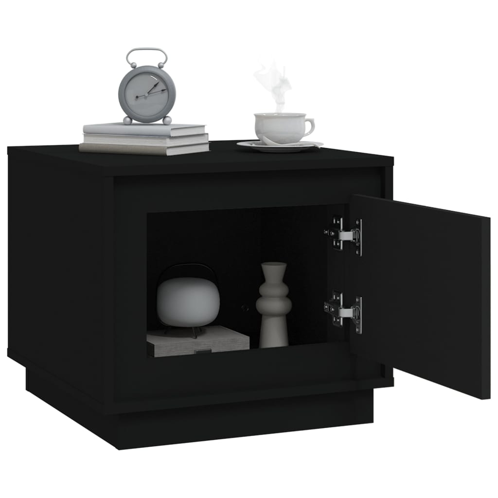 Coffee Table 51X50X44 Cm Engineered Wood