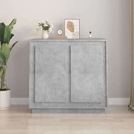 Sideboard 80X34X75 Cm Engineered Wood
