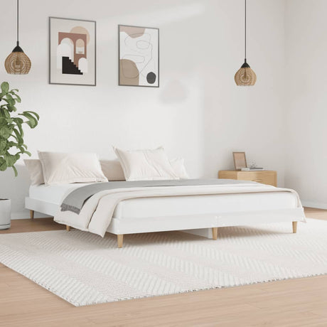 Bed Frame Without Mattress Engineered Wood